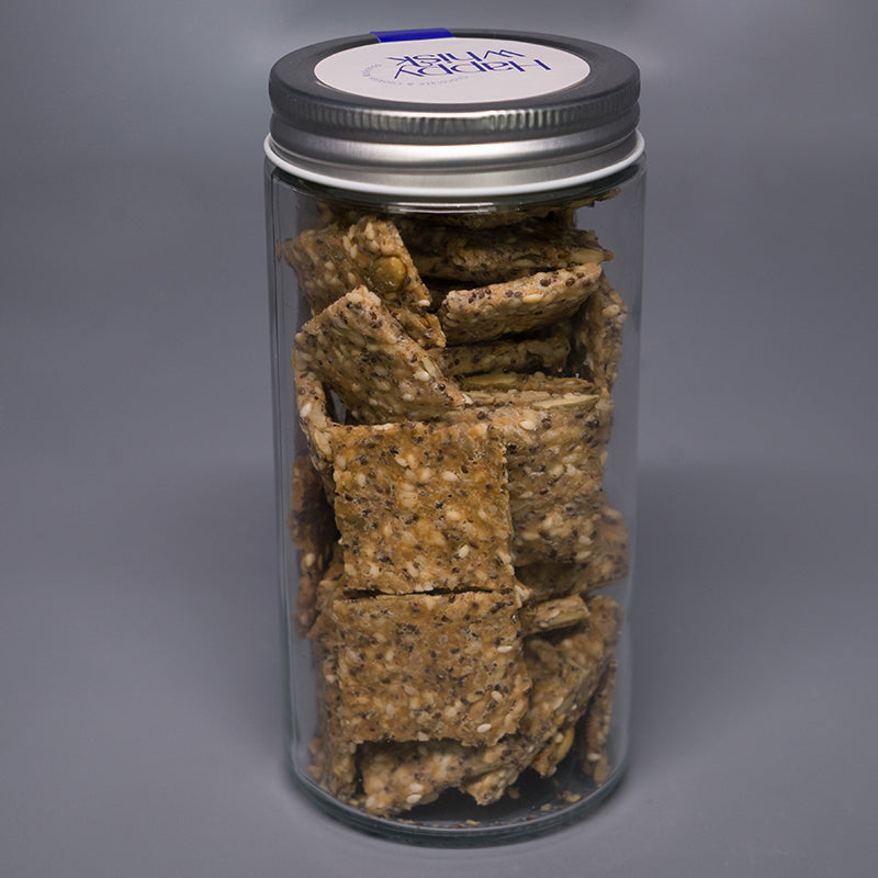 Zaatar Crackers - by Happy Whisk