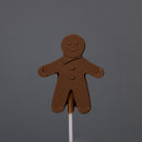 Gingerbread chocolate lollipop