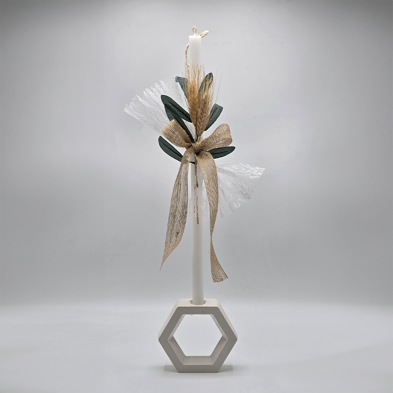 Palm Sunday Blessing Candle