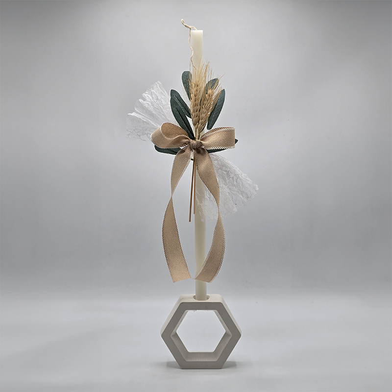 Palm Sunday Blessing Candle