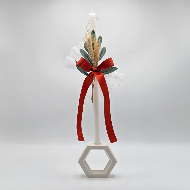 Palm Sunday Blessing Candle