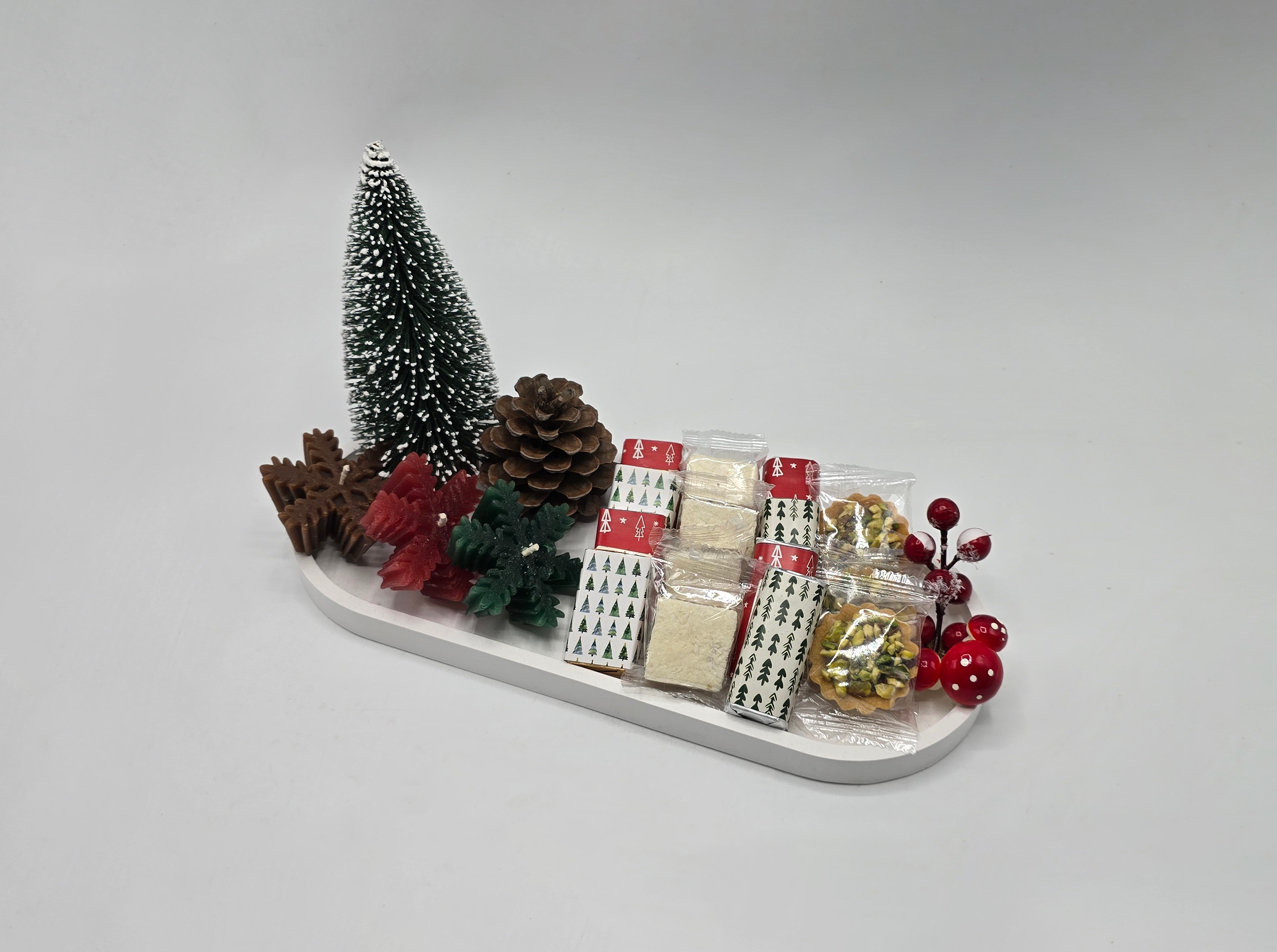 Oval Christmas Treats Assortment