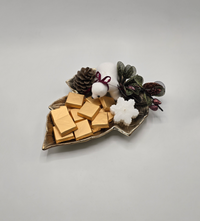 Leaf-Shaped Christmas Treats Assortment