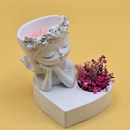 Dreaming Angel Candle Vase