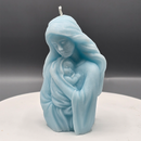 Virgin Mary Sculpted Candle