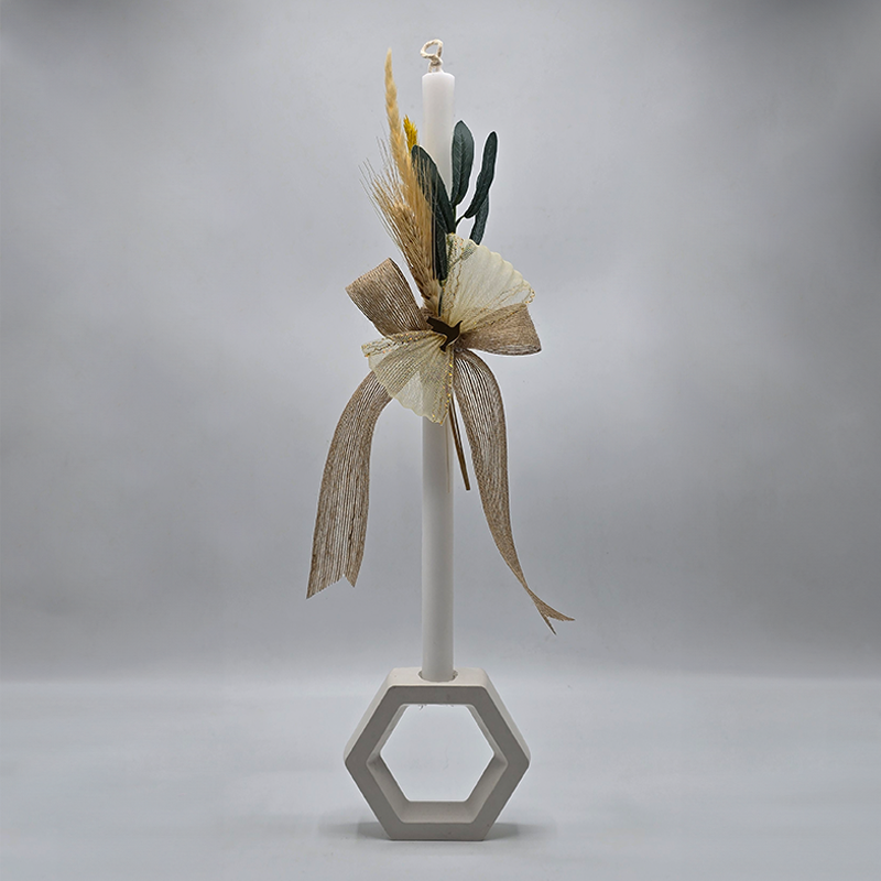 Palm Sunday Blessing Candle