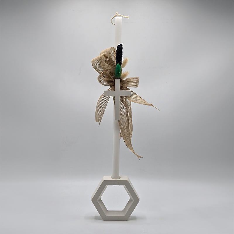 Palm Sunday Blessing Candle