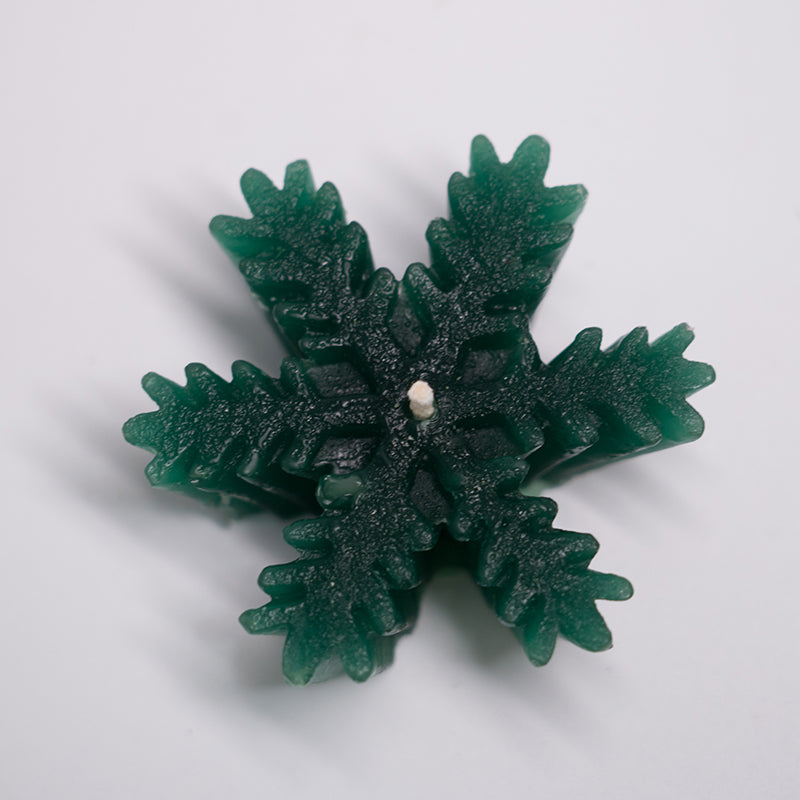 Snow Flakes Candles