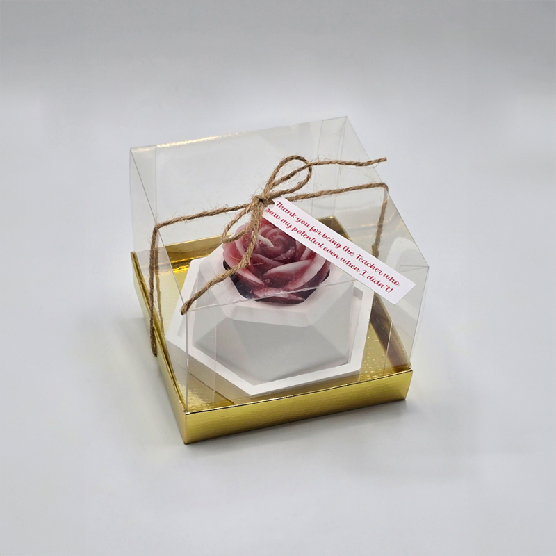 Teacher’s Day Rose Candle Appreciation Gift