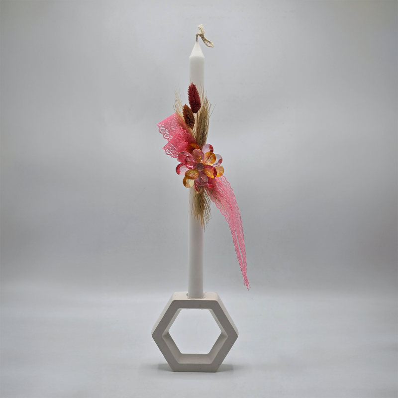 Palm Sunday Blessing Candle