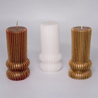 Ribbed Candles