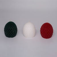 Pinecone Candles