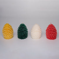 Pinecone Candles