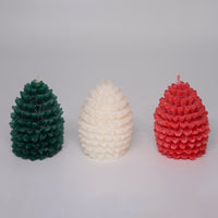 Pinecone Candles