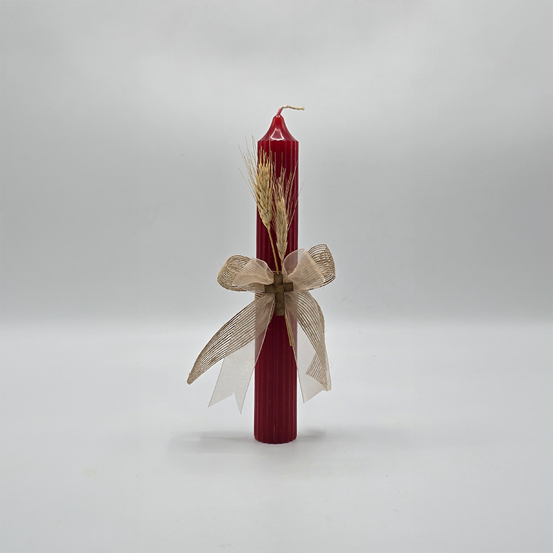 Palm Sunday Blessing Candle