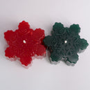 Snow Flakes Candles