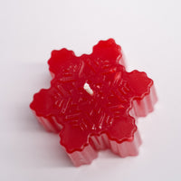 Snow Flakes Candles