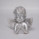 Angel Figurine Wax Candle (Silver)