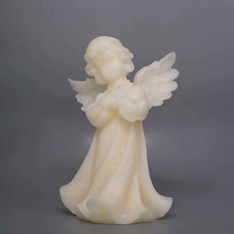 Angel Figurine Wax Candle