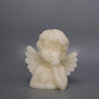 Angel Figurine Wax Candle
