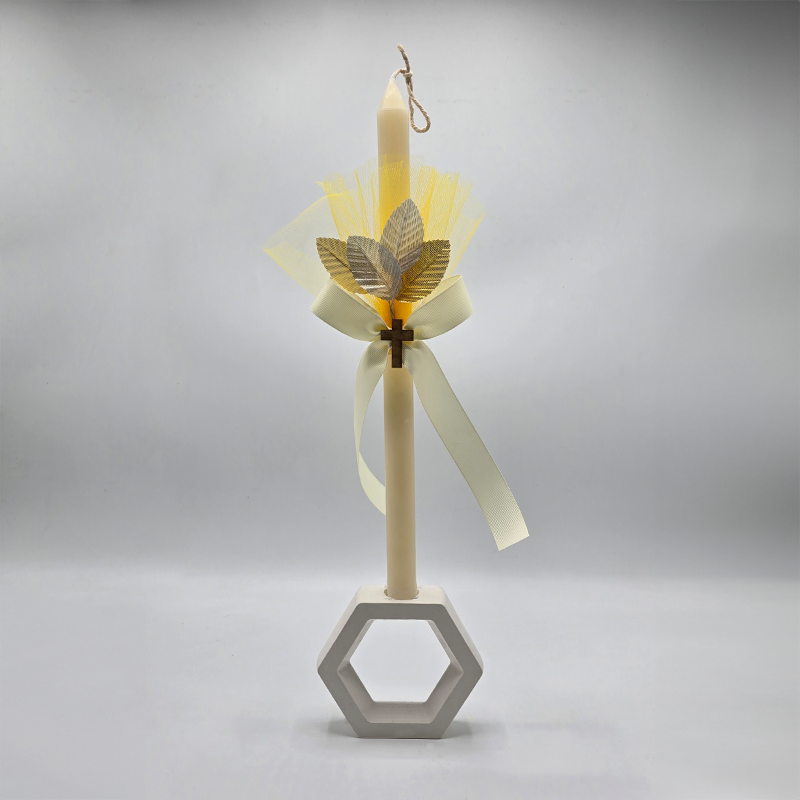 Palm Sunday Blessing Candle