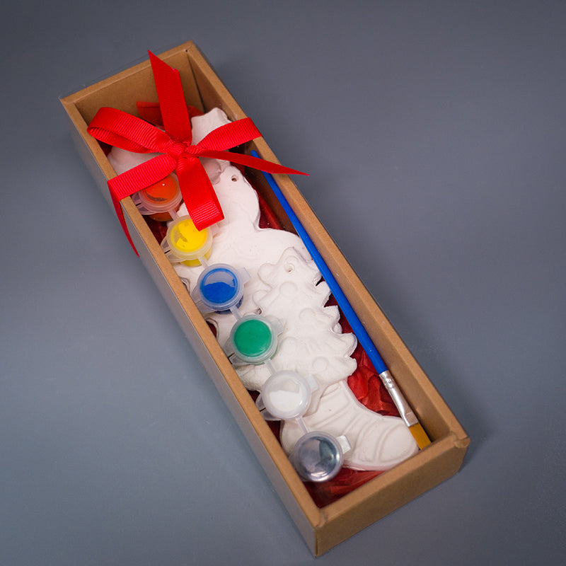 Christmas Coloring Gypsum Box