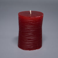 Ribbed texture Candles