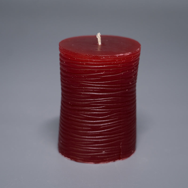 Ribbed texture Candles