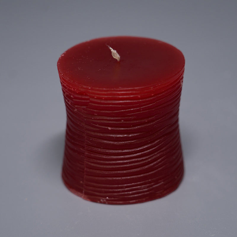 Ribbed texture Candles
