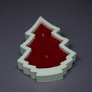 Gypsum Christmas Tree with candle