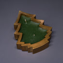 Gypsum Christmas Tree with candle