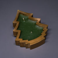 Gypsum Christmas Tree with candle