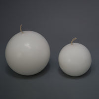 Spherical candles