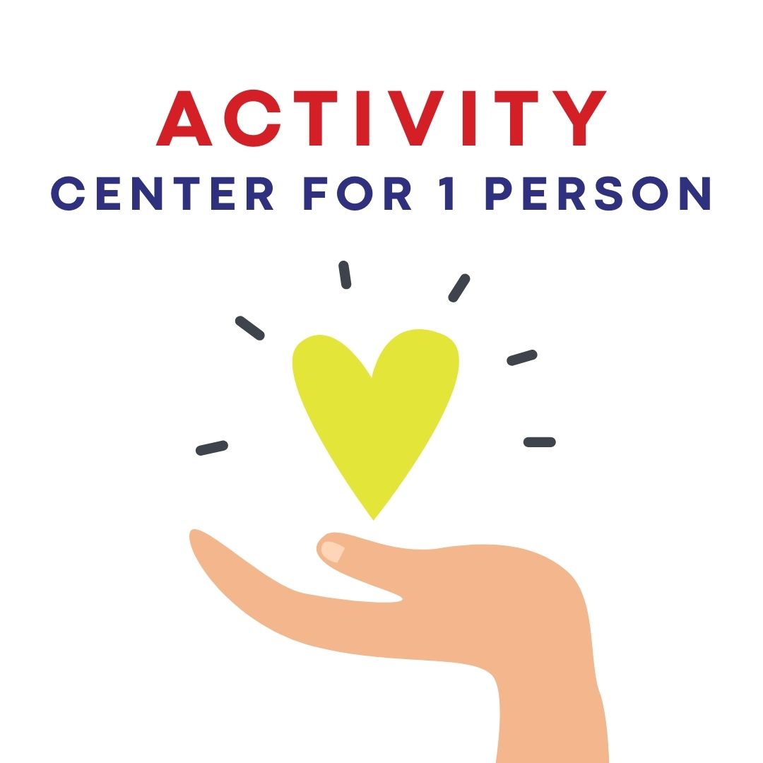 💛 Daily activity center for 1 person