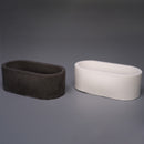 Oval Gypsum Accent Piece